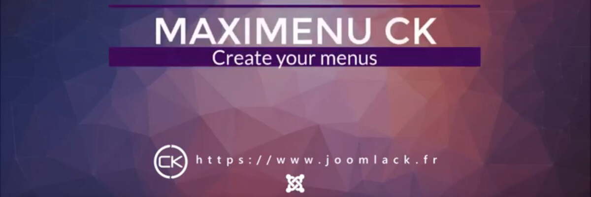 Copertina del videotutorial "Maximenu CK - Create your menus"