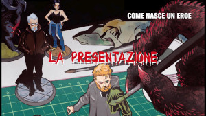 La mano di un mostro dipinge i pupazzetti dei personaggi di Samuel Stern