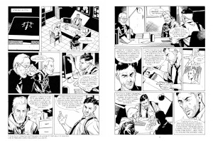 Doppia tavola di pagina 10 e 11 del numero 17 di Samuel Stern