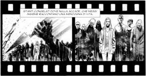 Due fotogrammi di una pellicola