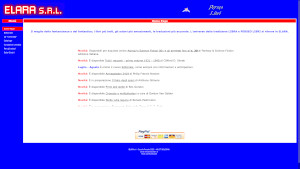 La home page di Elara Libri