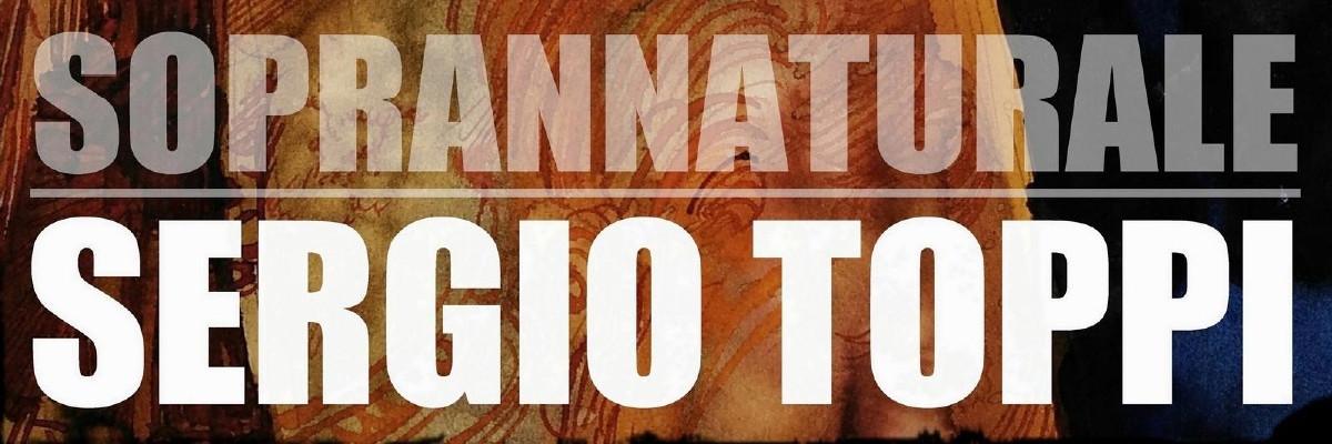 Il titolo della mostra: "Soprannaturale Sergio Toppi"