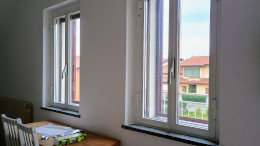 Le due finestre del soggiorno